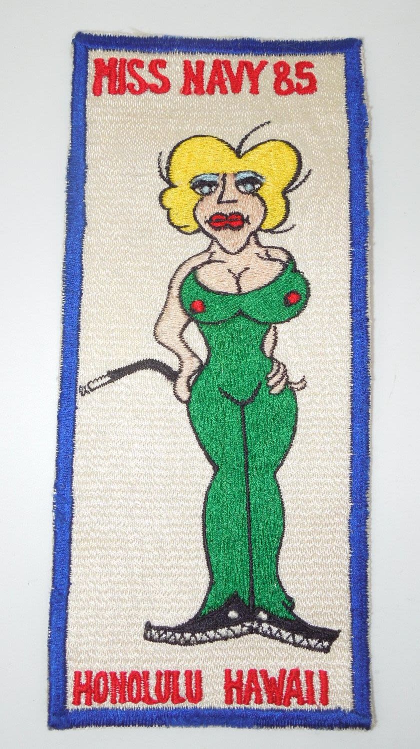 Lot 151: Miss Navy 85 USN Honolulu, Hawaii Custom Novelty Patch