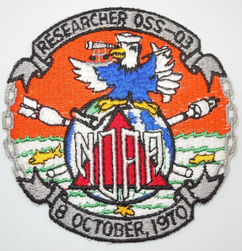 Lot 160: 1970 NOAA Researcher OSS-03 Custom Made Patch