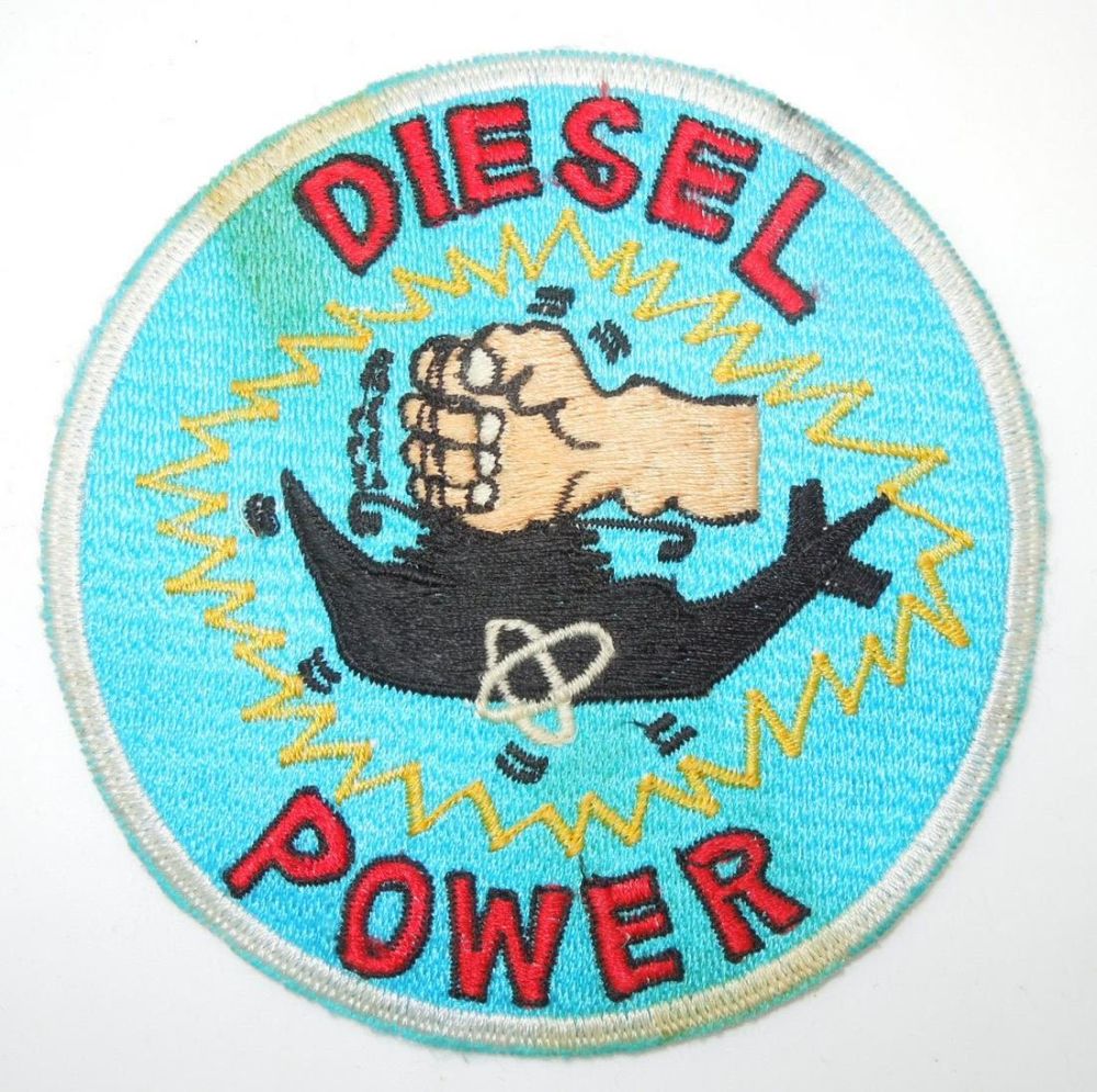 Lot 184: 1960s US Navy Submarine Diesel Power Novelty Patch