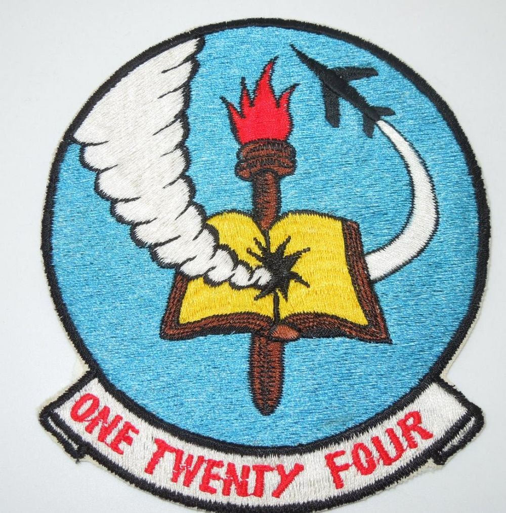 Lot 204: Japanese Made USN Navy VF-124 Fighter Squadron Patch