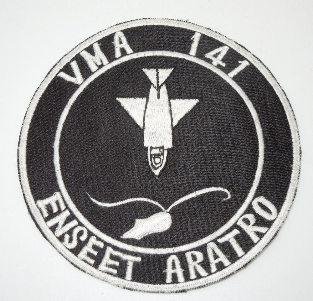 Lot 206: 1960s USMC Marine Attack Squadron VMA-141 Patch