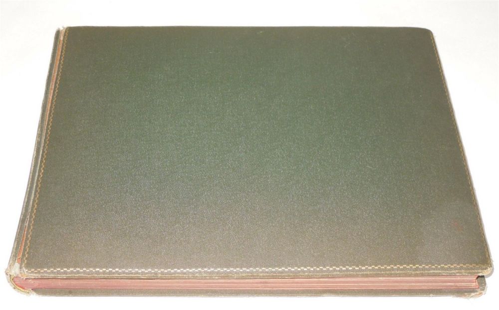 Lot 270: WWI Imperial German Photo Album Scrapbook / Album