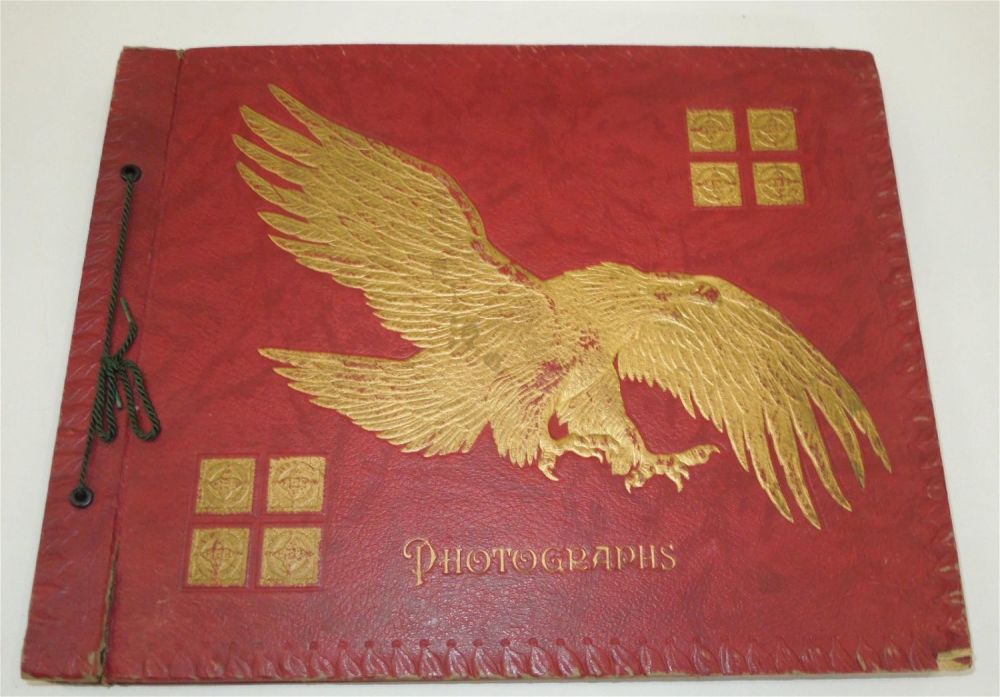 Lot 272: WWII Era US Army Pacific Theater Veteran Scrapbook Photo Album