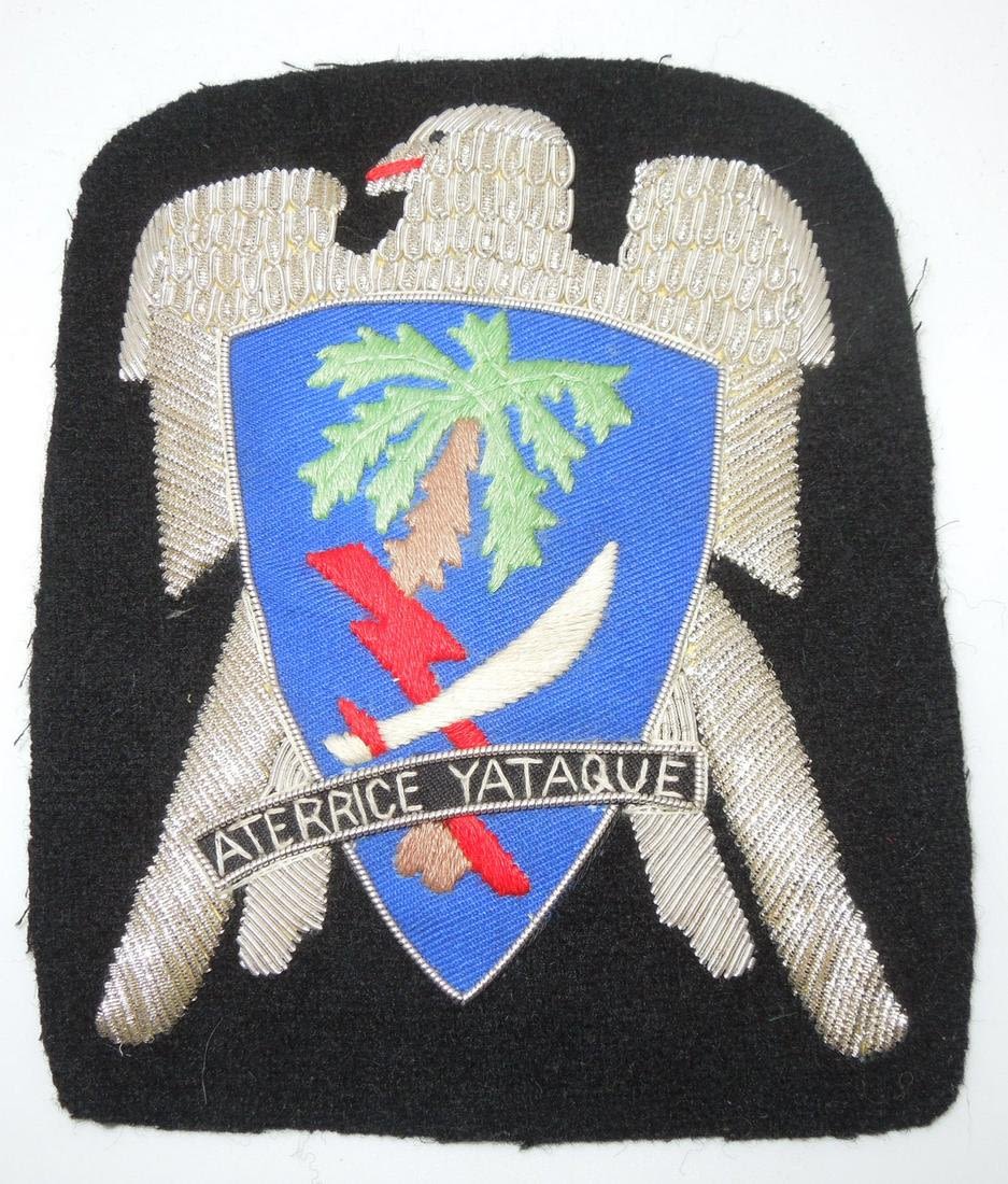 Lot 382: 1950s German Made US Army 551st Parachute Infantry Regiment Battalion Bullion Patch