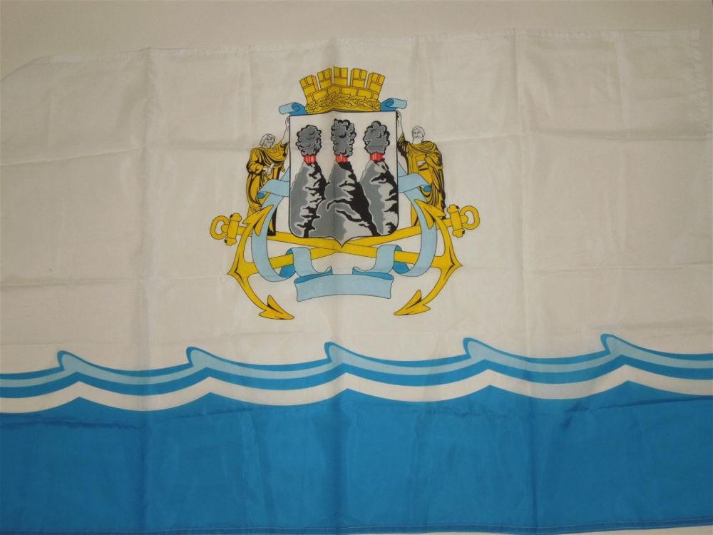 Lot 396: Russia Russian Petropavlovsk-Kamchatsky City Flag