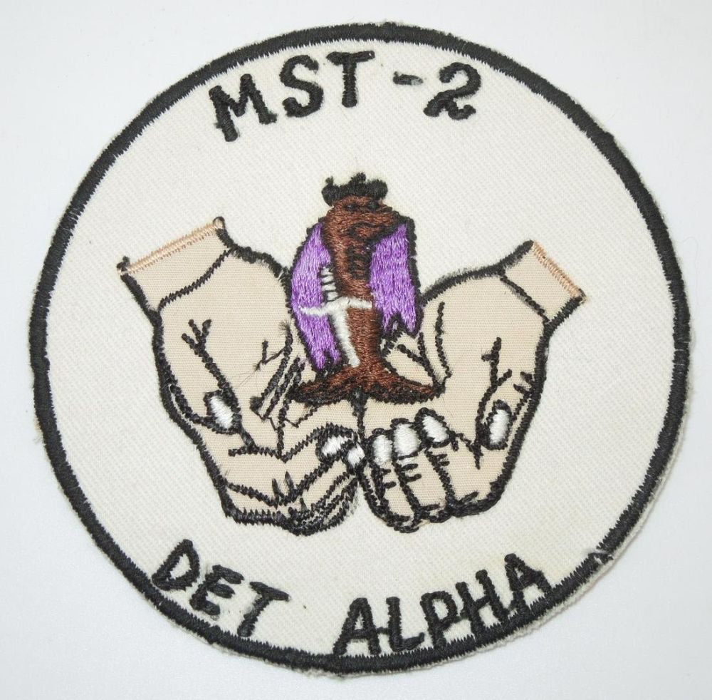 Lot 254: Vietnam War Custom Made US Navy MST-2 Seal Support Patch