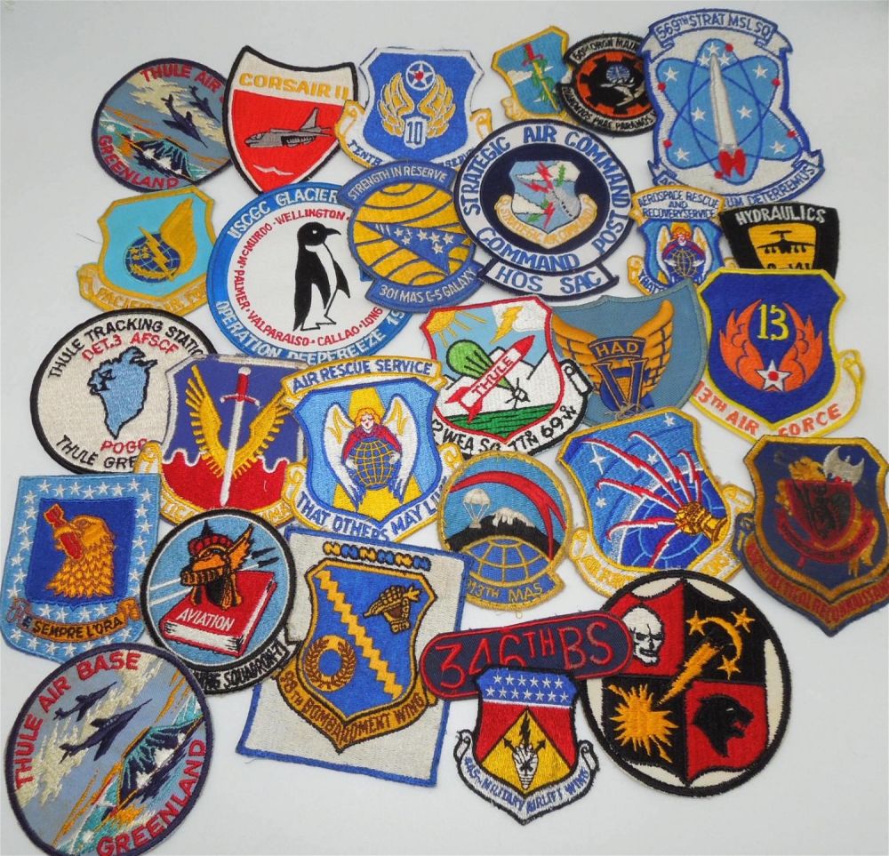 Lot 354: Lot of 1950s - 70s US Air Force Patches