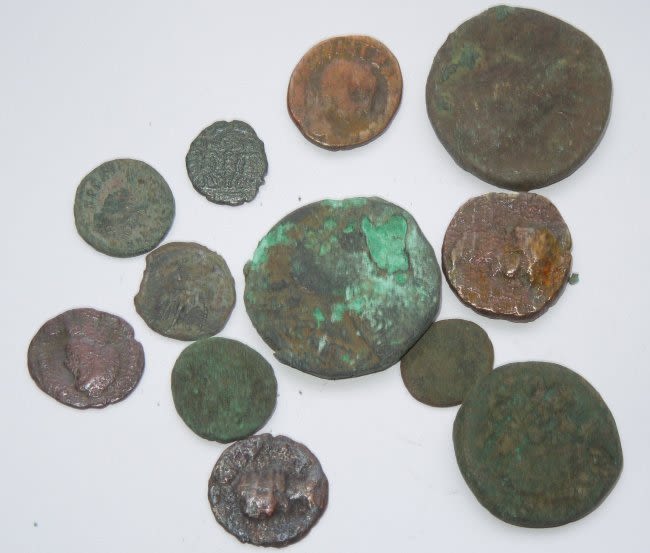 Lot 456: Ancient Roman Unidentified Coins Lot of 12 #2