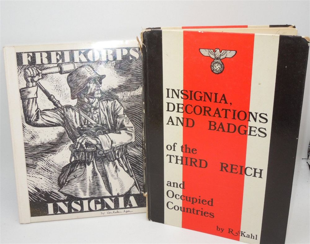 Lot 459A: Lot of 2 Reference Books on WWII Third Reich Germany