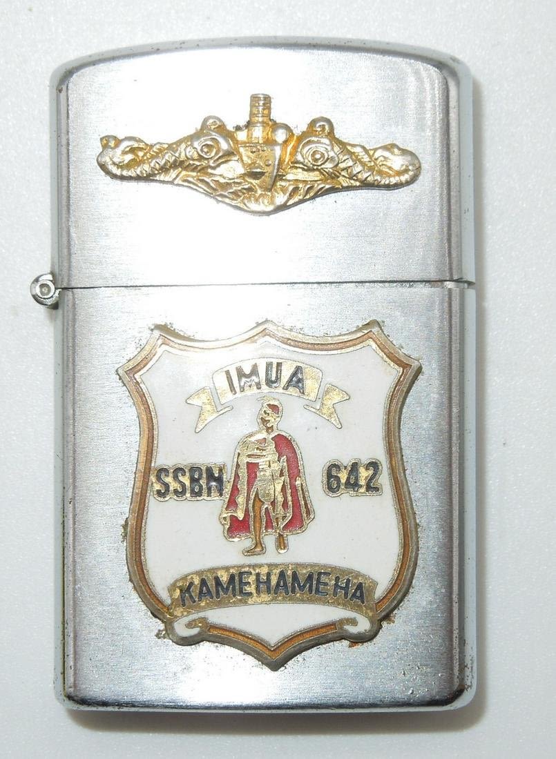 Lot 397: 1960s USS Kamehameha Submarine Lighter SSBN-642