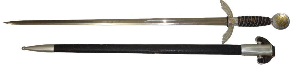 Lot 246: WWII German Luftwaffe General Officer Sword Attributed Gen. Walther Wever