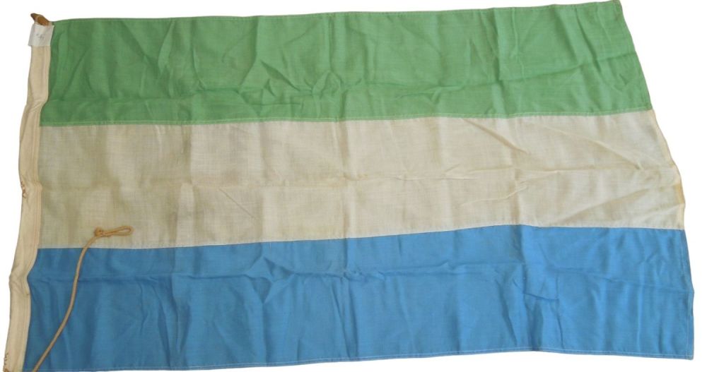 Lot 466: Circa 1970 National Flag of Sierra Leone