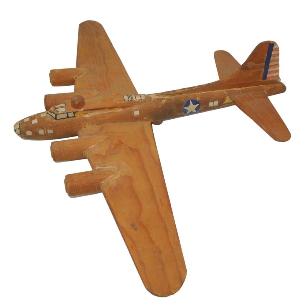 Lot 508: Army Air Corps Boeing B-17 Flying Fortress Heavy Bomber Wooden Aircraft