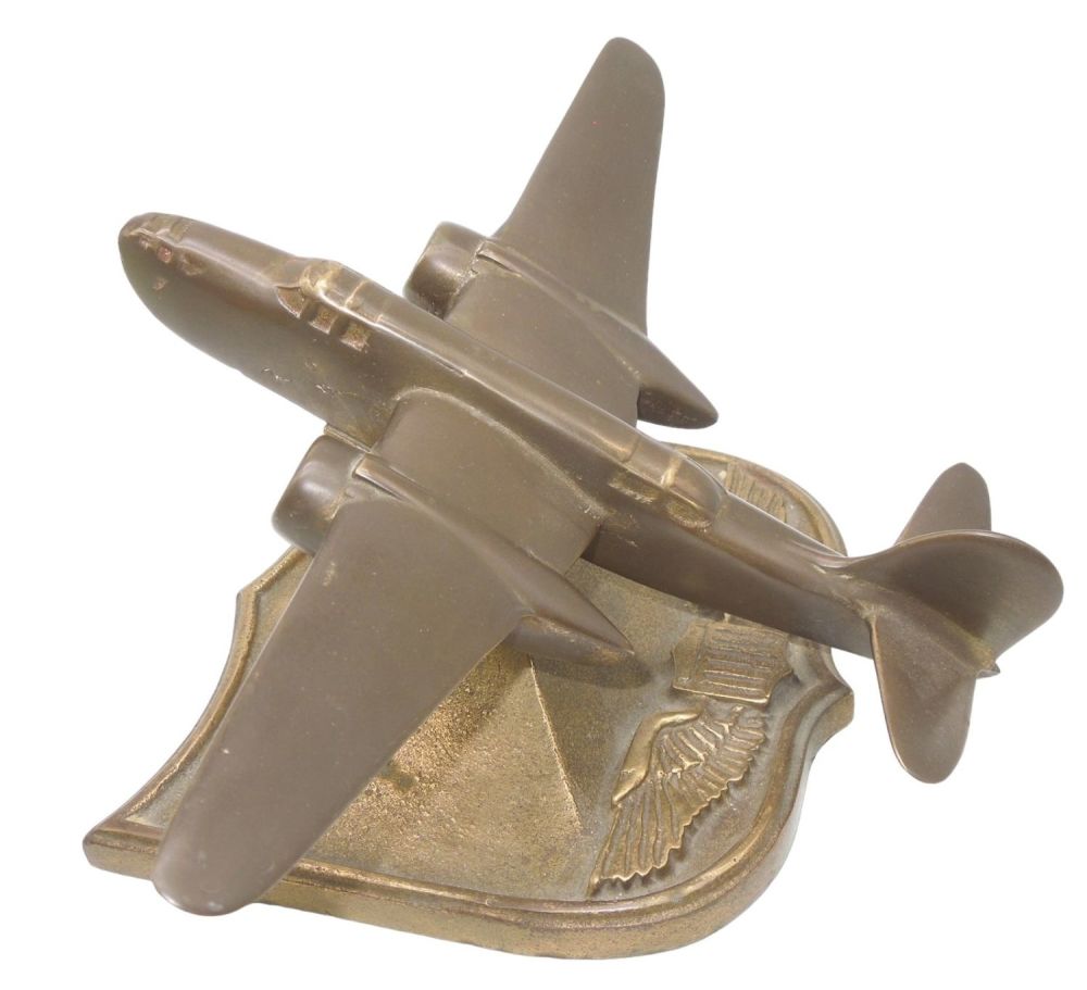 Lot 512: Army Air Force Douglas A-20 Havoc Bomber Paper Weight Decorative Display