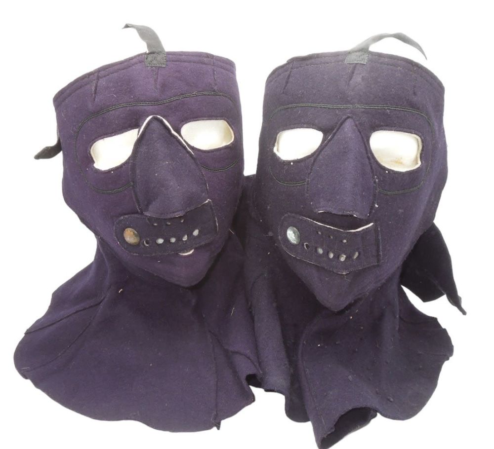 Lot 170: WWII US Military Arctic Extreme Cold Weather Masks