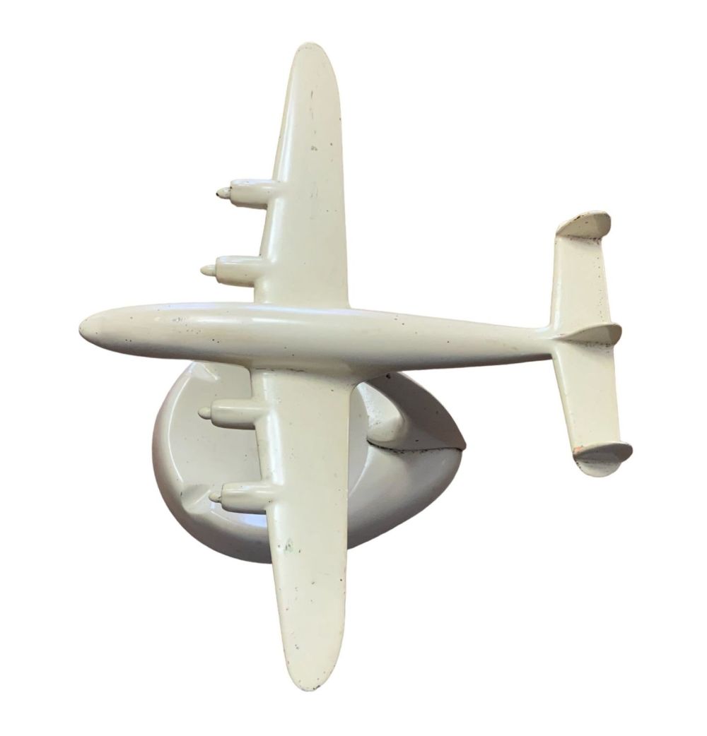 Lot 306: WWII Lockheed Constellation Troop & Cargo Transport Metal Ashtray