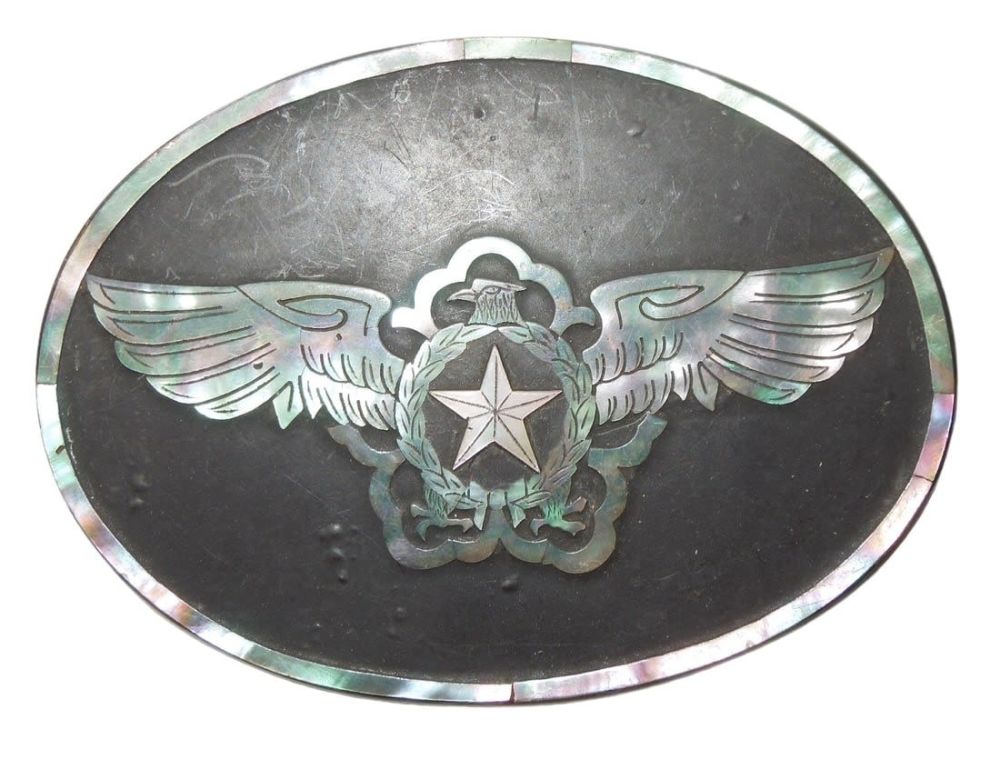 Lot 371: 1950s South Korea ROK Air Force Desk Weight