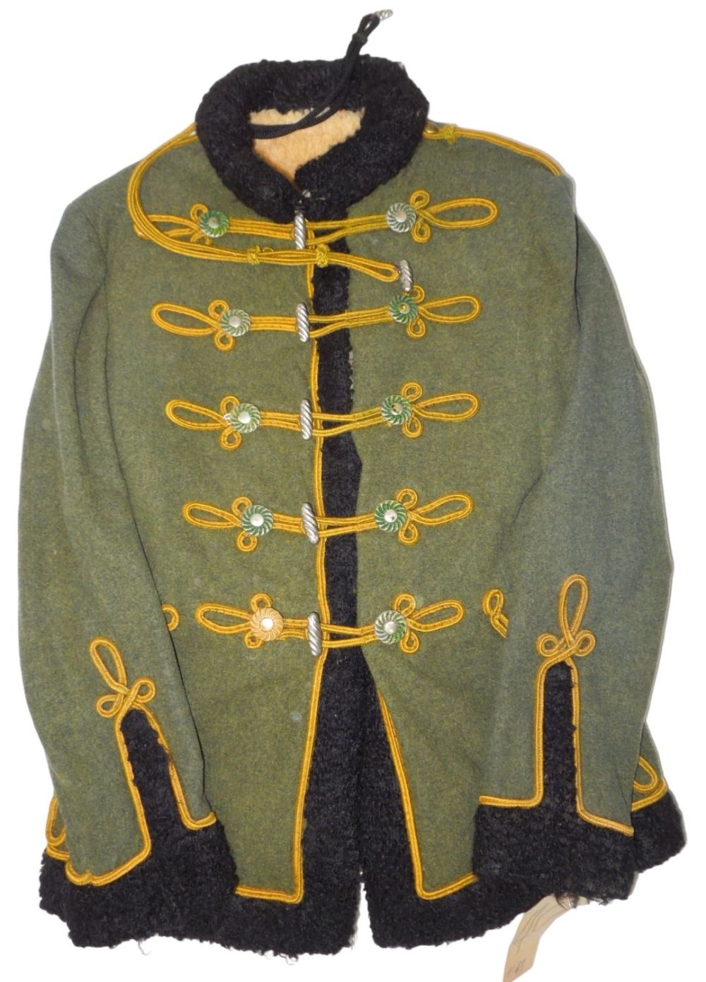 Lot 446: Early 1900s Heavy Austrian Officer Uniform Used As Hollywood Movie Costume