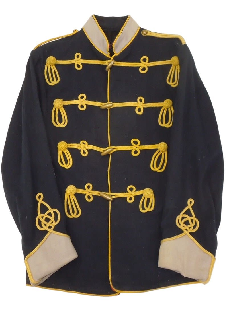 Lot 446A: Imperial Prussian Hussar Uniform Jacket Western Costume Made Hollywood