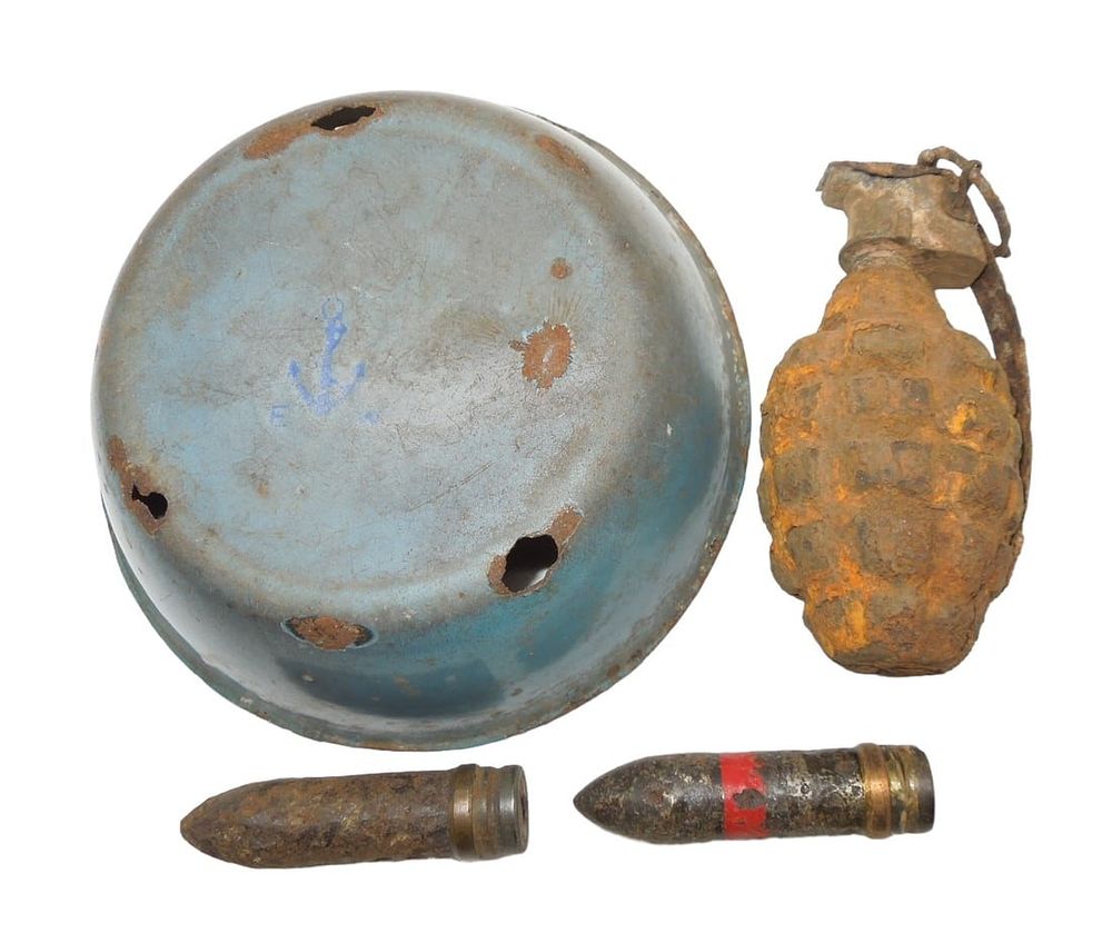 Lot 147: WWII War Relics From the D-Day Normandy Beaches