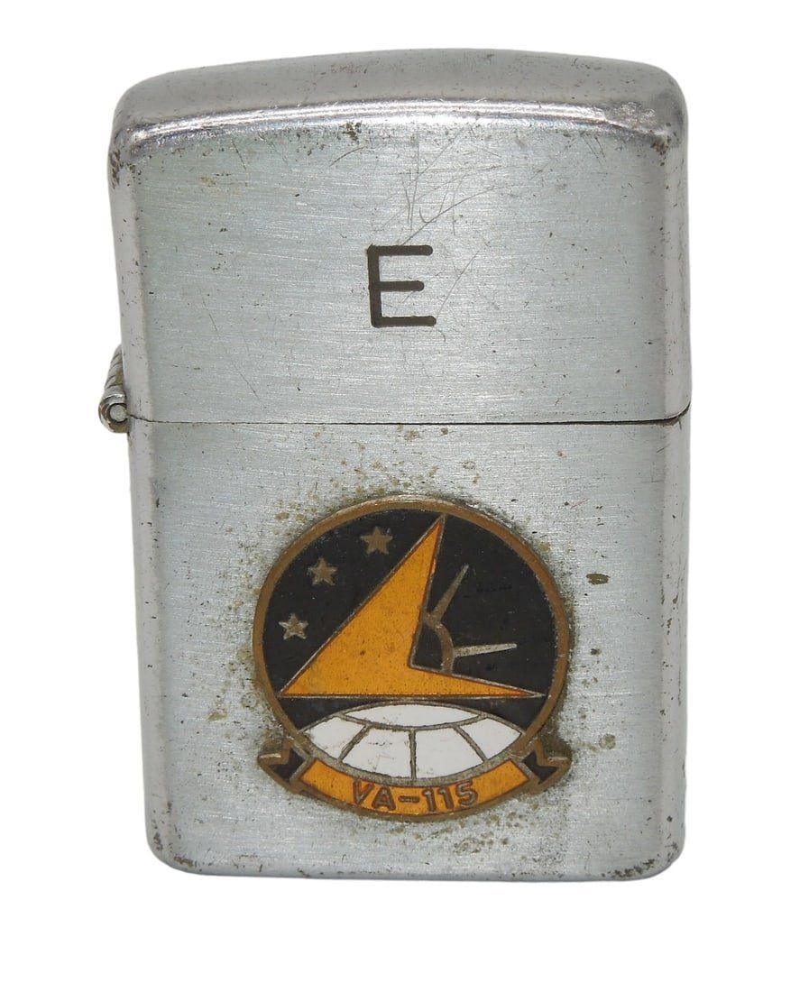 Lot 195: Vietnam War US Navy VA-115 Fighter Squadron Lighter