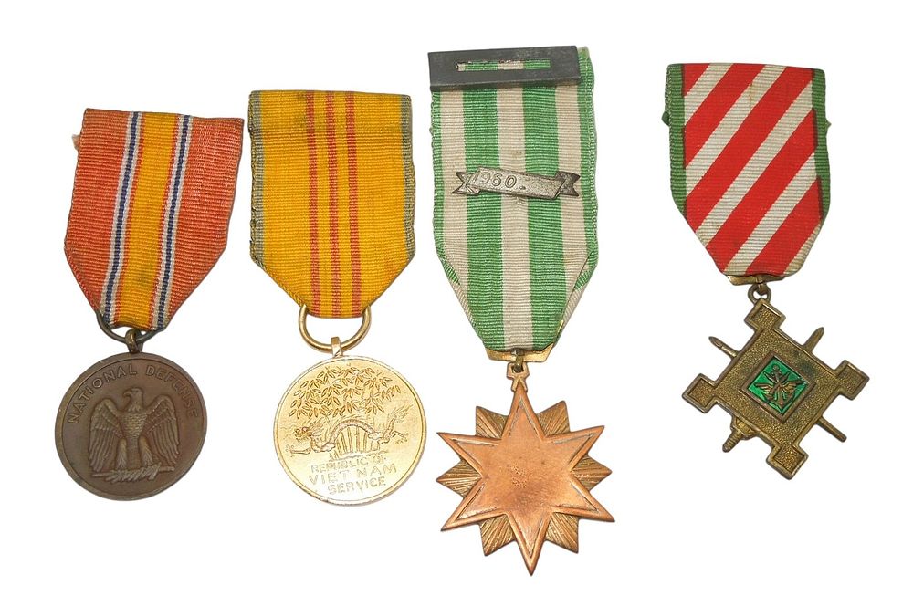 Lot 216: Vietnam Theater Made US & ARVN Medals Lot