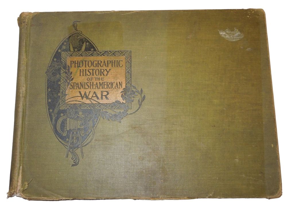 Lot 351: 1898 Photographic History of the Spanish American War Book