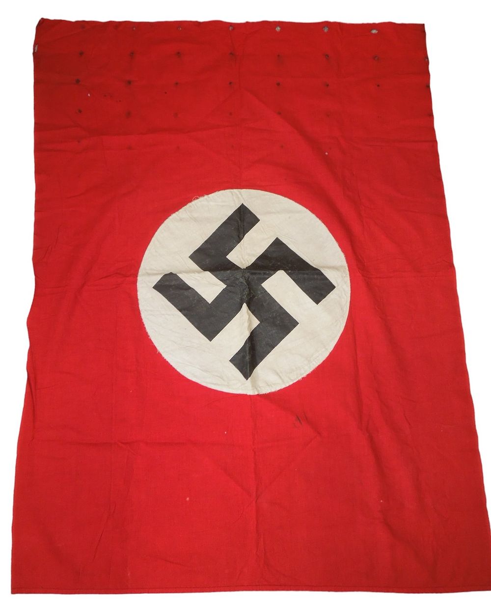 Lot 418: WWII NSDAP Captured German Banner Flag