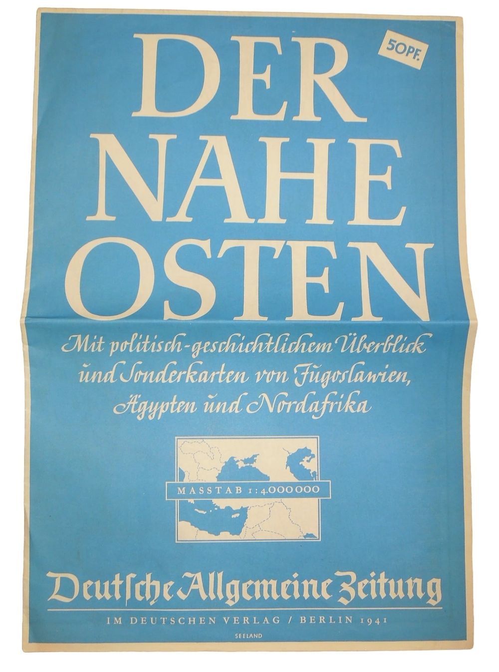 Lot 451: WWII Der Nahr Osten 1941 German War Maps of the East