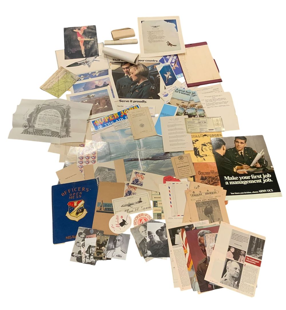 Lot 250: This and That Large Lot of Paper, Posters, Photos, Clippings, etc. #1