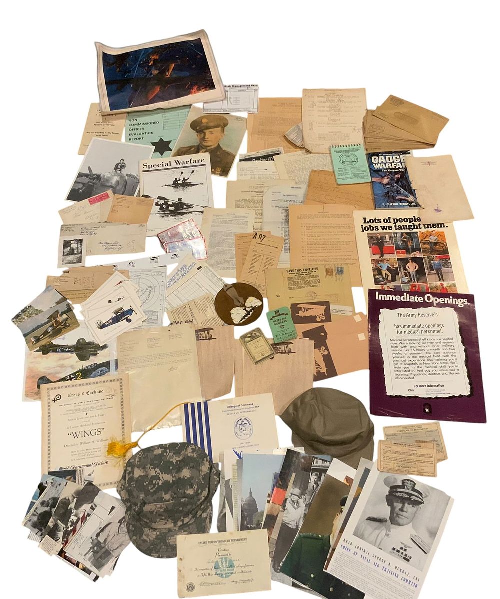 Lot 252: This and That Large Lot of Paper, Posters, Photos, Clippings, etc. #3