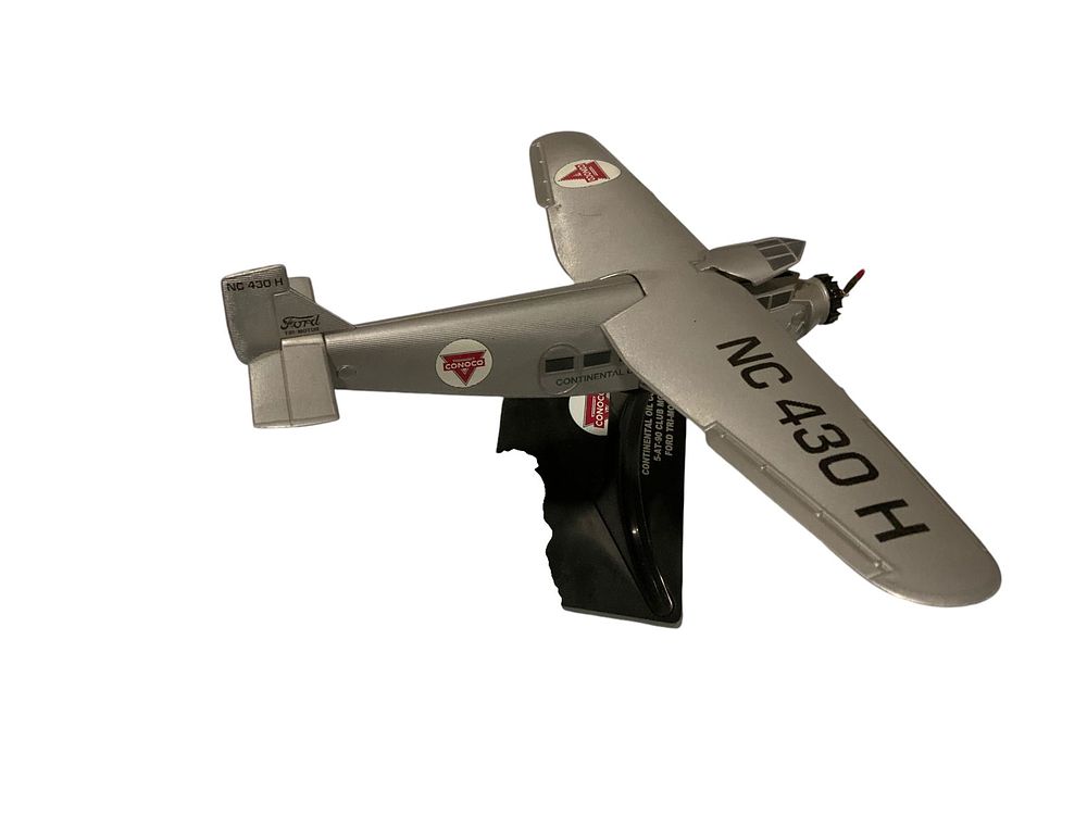 Lot 263: Conoco Continental Oil Company Ford Tri-Motor Aviation Aircraft Model Bank