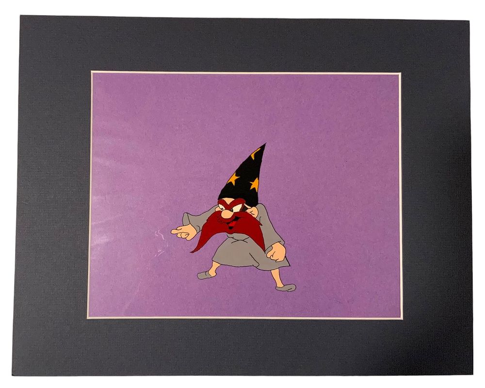 Lot 319: Yosemite Sam Warner Brothers Looney Tunes Matted Production Animation Cel