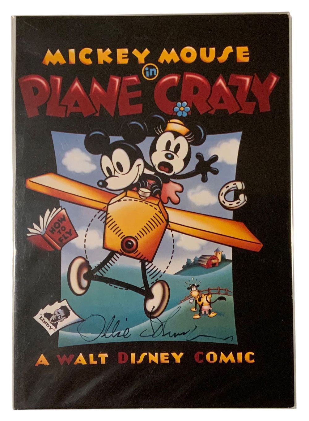 Lot 322: Disney Animator Ollie Johnston Signed Autographed Print Original Nine Old Men