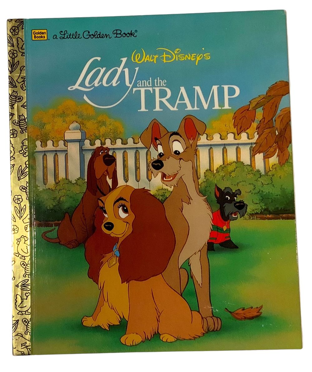 Lot 326: Illustrator Artist Ron Dias 1997 Lady and the Tramp Signed Book