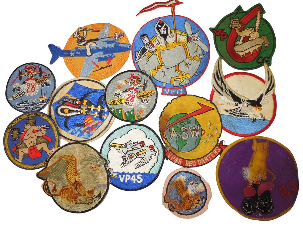 Lot 150: Lot Korea - Vietnam War US Navy Patches Custom & Theater Made Aviation