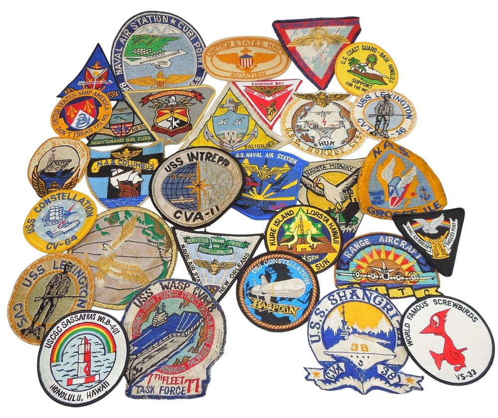 Lot 152: Lot Korea - Vietnam War US Navy Patches