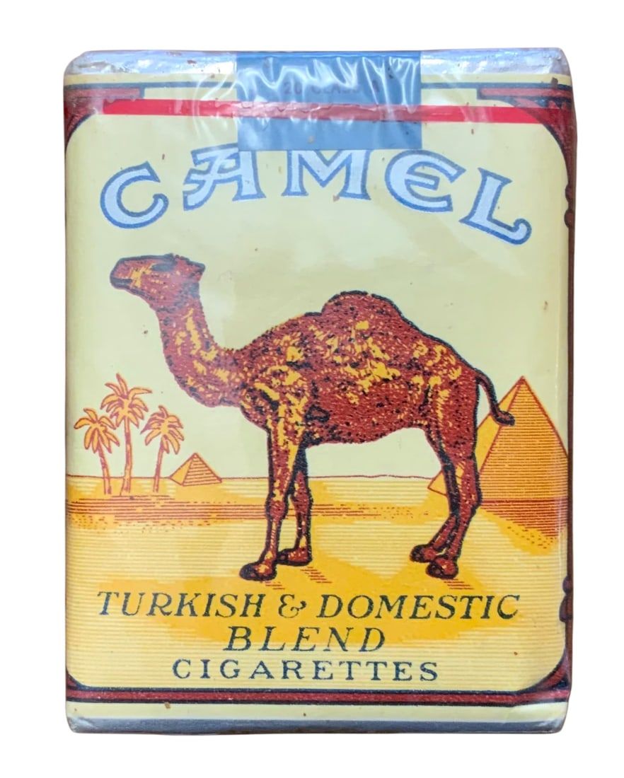 Lot 296: Vietnam Era Camel Cigarettes Unopened Pack