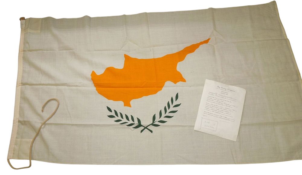 Lot 318: Vintage Flag of Cyprus Middle East