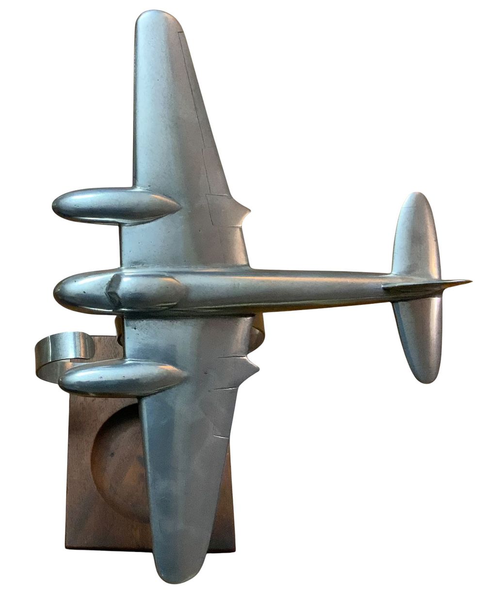 Lot 324: WWII Royal Air Force RAF Fighter Bomber de Havilland DH.98 Mosquito Model Aircraft