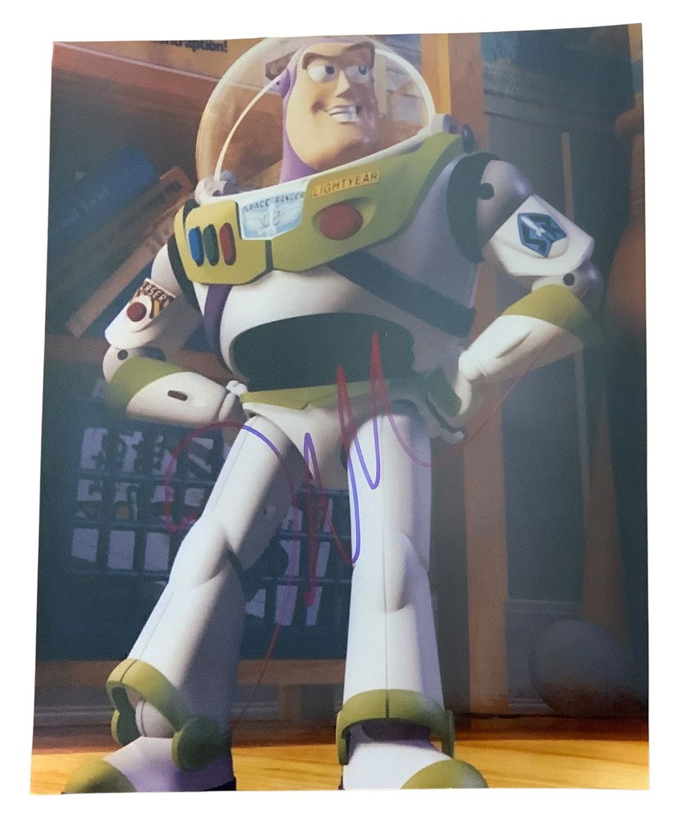 Lot 357: Tim Allen Voice Actor & Comedian Disney & Pixar Toy Story Buzz Lightyear Signed Photo