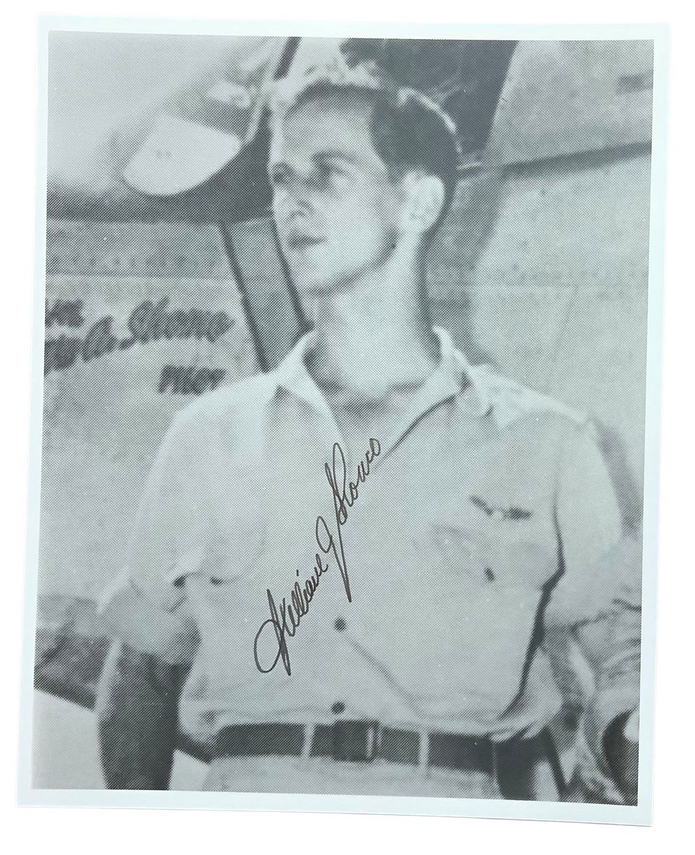 Lot 222: WWII Fighter Pilot William Shomo Medal of Honor MOH Signed Photo