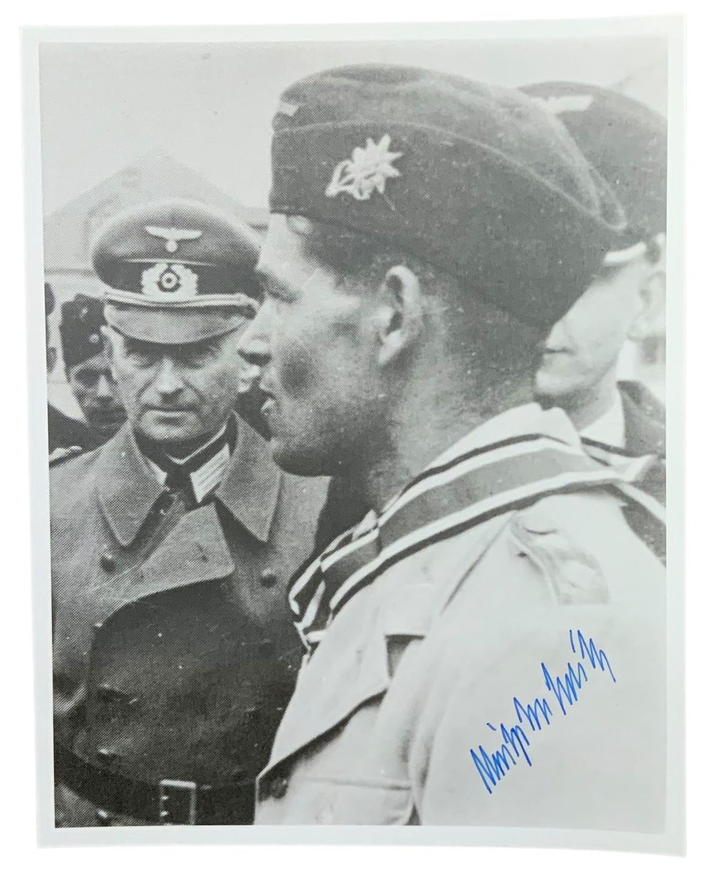 Lot 256: WWII German U-Boat Commander Georg Wilhelm Schulz Knights Cross Signed Photo