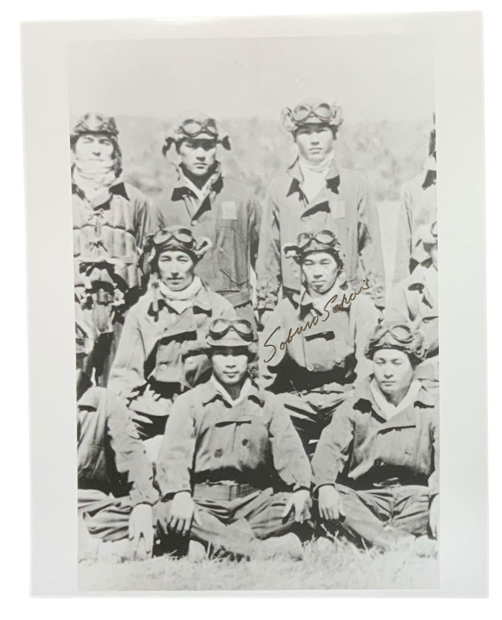 Lot 259: WWII Japanese Japan Flying Ace Naval Aviator Saburo Sakai Signed Photo