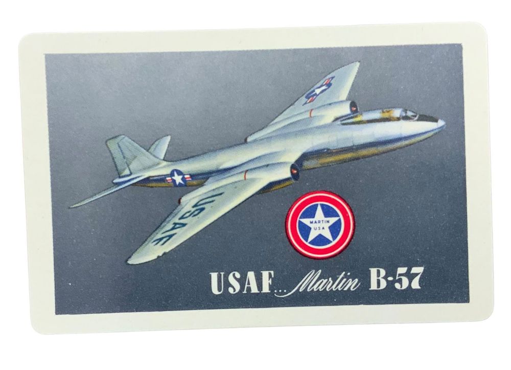 Lot 292: USAF Martin B-57 Bomber & Reconnaissance Playing Cards