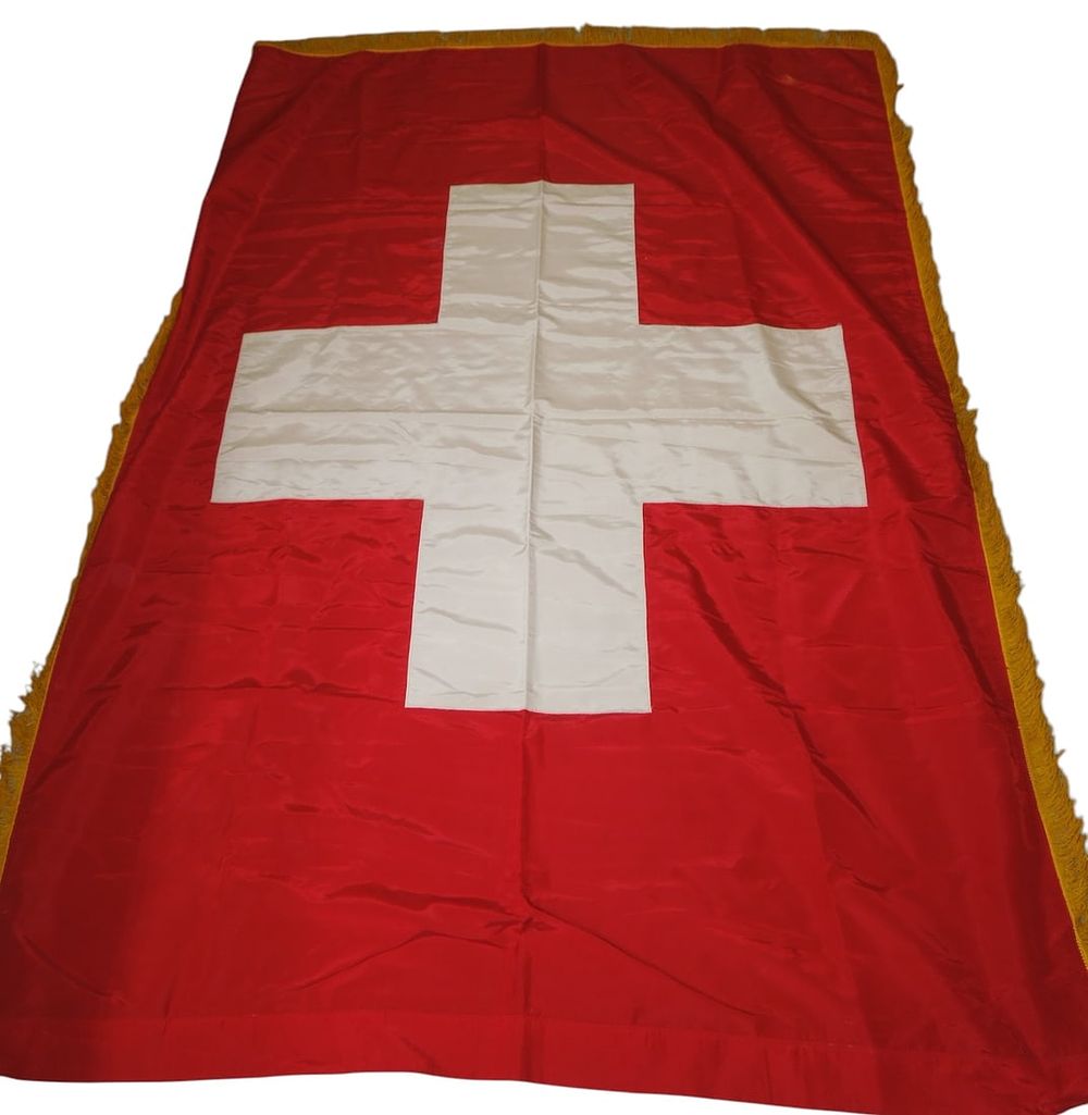 Lot 321: Vintage Post WWII Flag of Switzerland