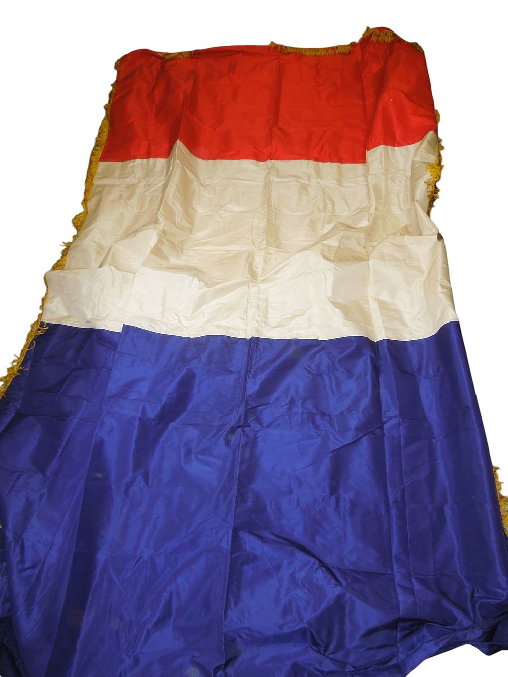 Lot 326: Very Large WWII French Army Garrison Flag of France