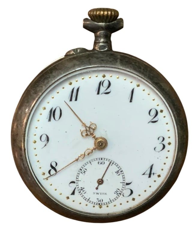 Lot 343: Narcisse Watch Co. Swiss Made, Sterling Silver Case (217084)