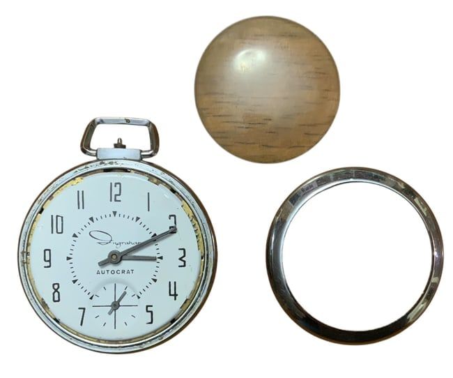 Lot 356: Ingraham Autocrat Pocket Watch Movement (66 2)