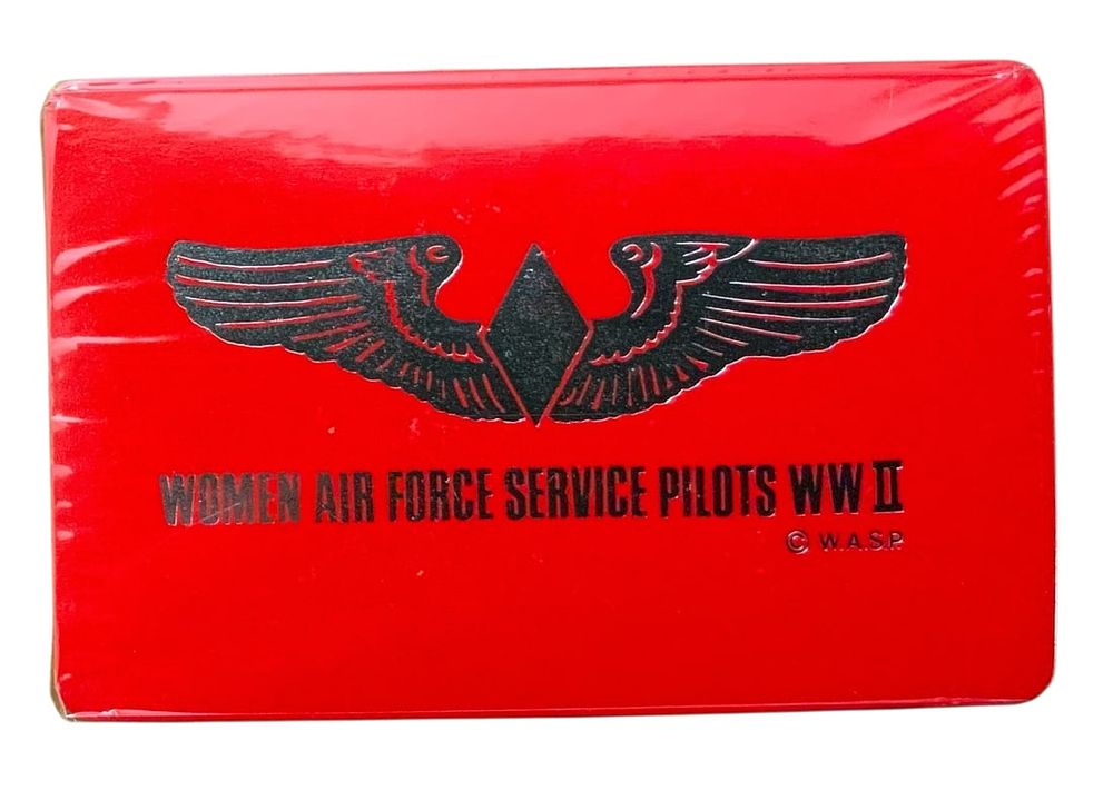 Lot 174: WASP Women Air Force Service Pilots WWII UNOPENED Playing Cards